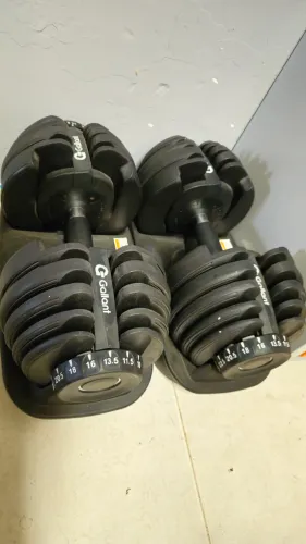 Dumbbell Halter Gallant Elite Proteção 24kg