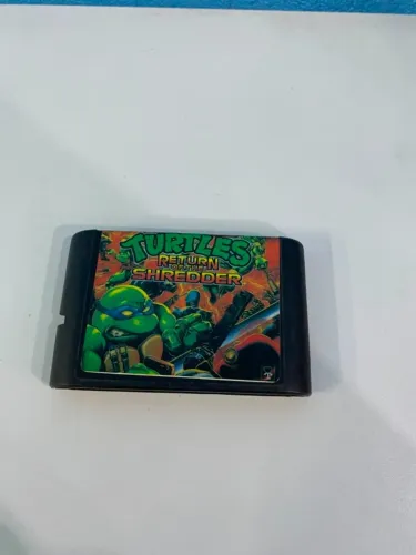 Cartucho Teenage Mutant Ninja Turtles: Return of the Shredder Sega Mega Drive.