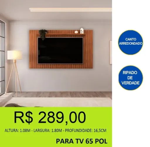 Painel frisado com design super moderno - parcelamos sem juros