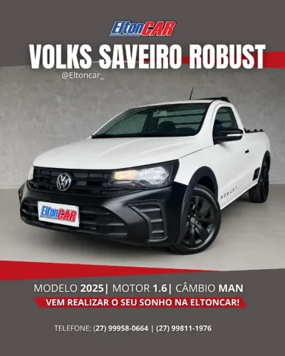 Volkswagen Saveiro Robust 1.6 Total Flex 16V 2025