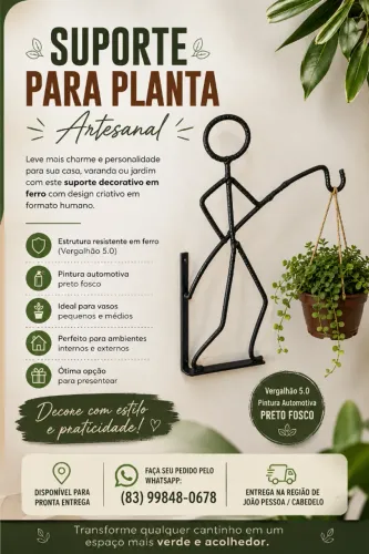 Suporte para Pendurar Planta