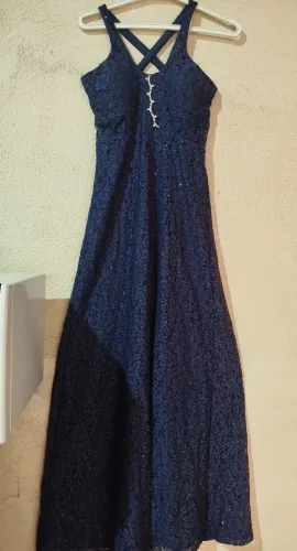 Vestido longo de festa