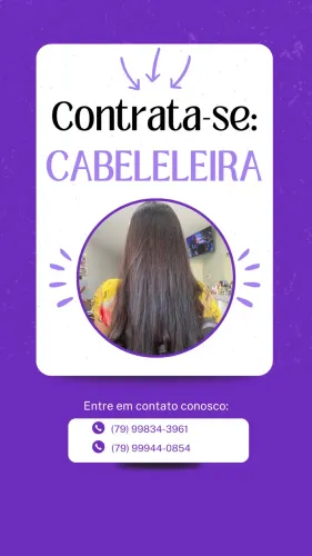 Vaga para cabeleireira/o