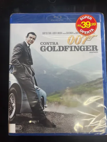 Bluray 007 Contra Goldfinger (1964)- Original lacrado de fábrica, raro.
