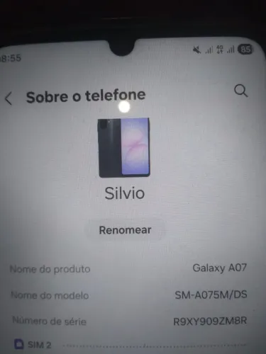 Samsung 07 256 gigas