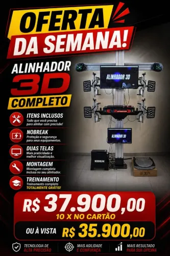 Alinhamento 3D completo.