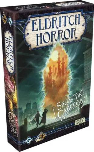 Galápagos Eldritch Horror: Sinais de Carcosa (Expansão) - Jogo de Tabuleiro Cooperativo