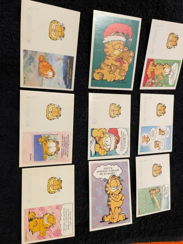 27 figurinhas do Álbum Garfield