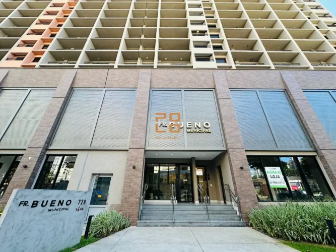 Apartamento para alugar no Edifício Residencial FR Bueno Municipal, no Setor Bueno, em Goi