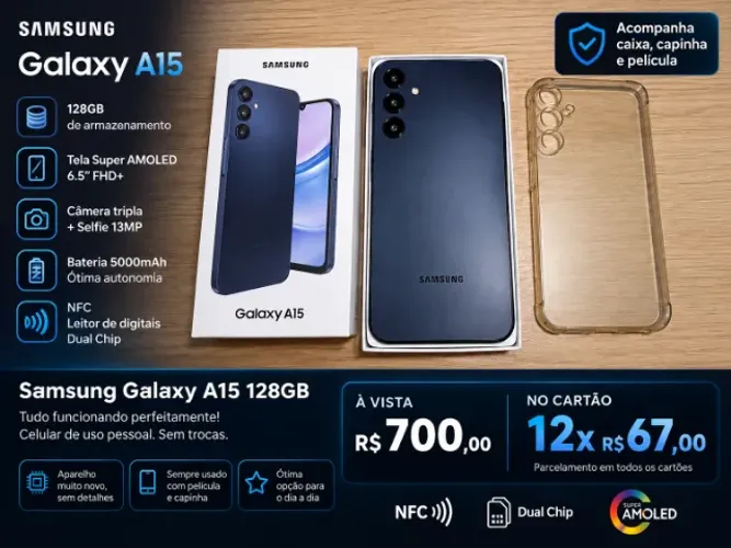 celular/smartphone a15