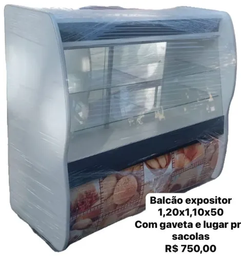 Balcão expositor Natural 