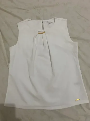 Blusa branca feminina Calvin Klein