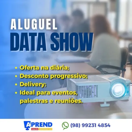Aluguel de Data Show Projetor