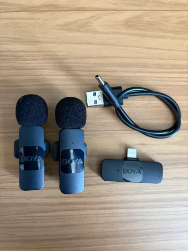 Microfone Lapela Boya By-v2 Lightning