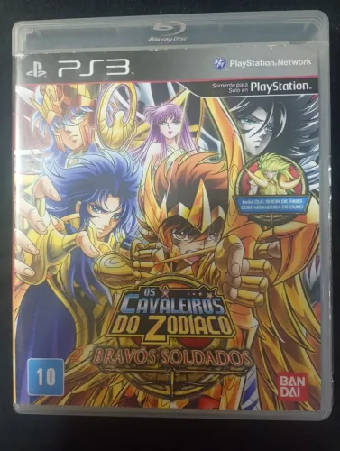 Jogo para Ps3 Os Cavaleiro do Zodíacos Bravos Soldados