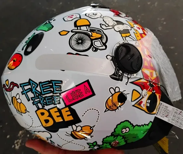 CAPACETE NEW ATOMIC TAM60 NOVO