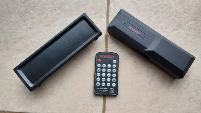 Frontal Controle Remoto Auto Radio Booster e Tampa para Painel do Ford Fiesta