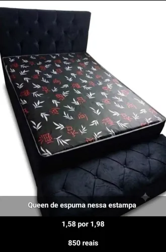 Queen de espuma em promoção
