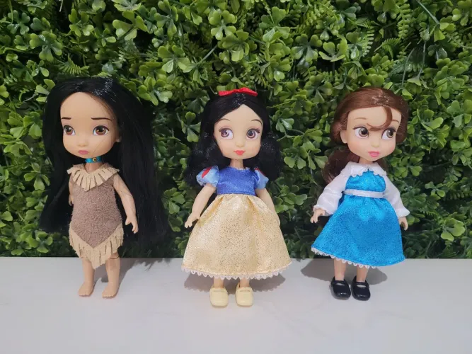 Lote Bonecas minianimatos 13 Cm Disneu Store