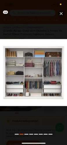 Guarda Roupa de Casal - Doação
