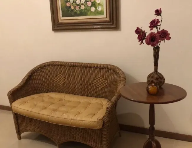 Sofá junco rattan fibra sintética 