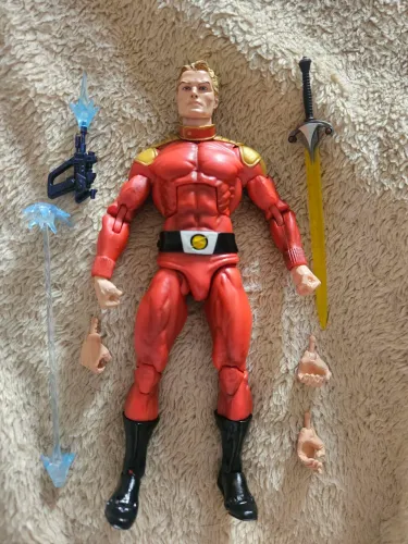 Pausado Flash Gordon Defensores da Terra - Neca 17cm completo