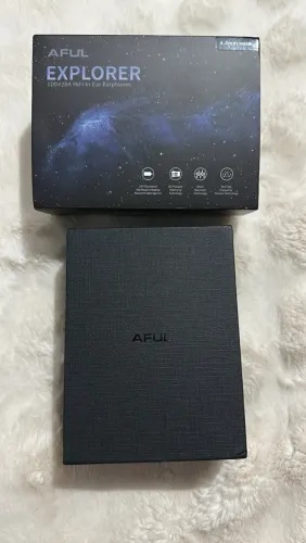 Fone De Ouvido Hifi Com Fio Híbrido Aful Explorer Iem 1dd+2b