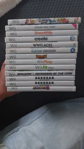 Lote de jogos de Nintendo Wii