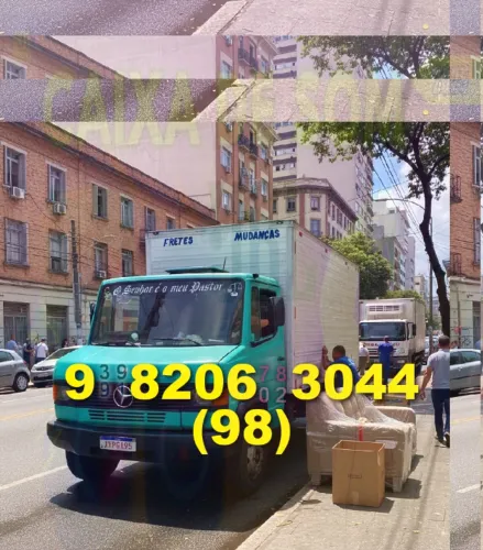 Frete para sua mudança! Transporte de cargas com segurança e agilidade!