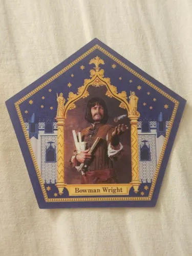 Card Sapo de Chocolate Bowman Wright (Harry Potter)