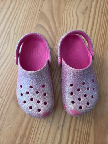 Original Crocs Rosa com Glitter C11 - BR 29