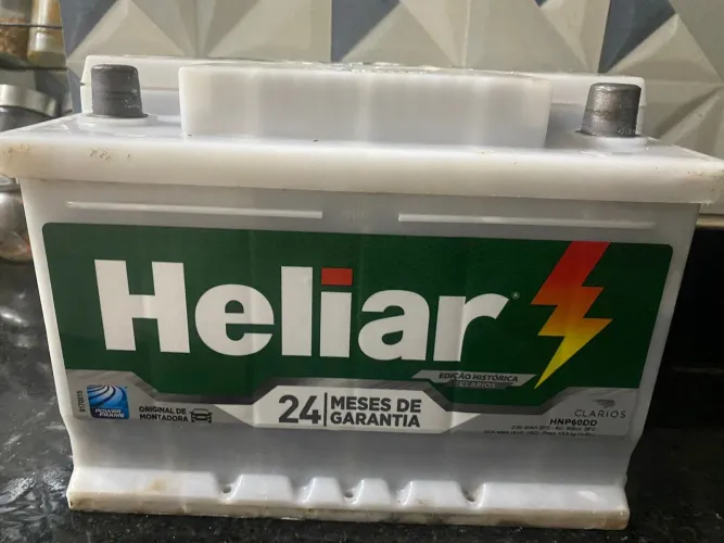 bateria Heliar 60 amperes 