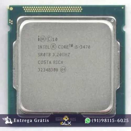Processador Gamer Intel Core I5-3470 de 4 Núcleos e 3.2ghz de Frequência *ENTREGA GRÁTIS*