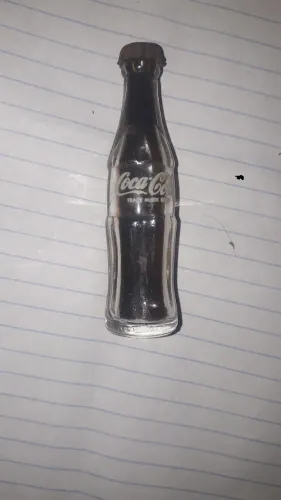 Garrafinha coca cola antiga