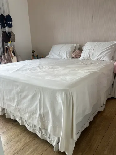 Cama King Size Ortobom (base + colchão)