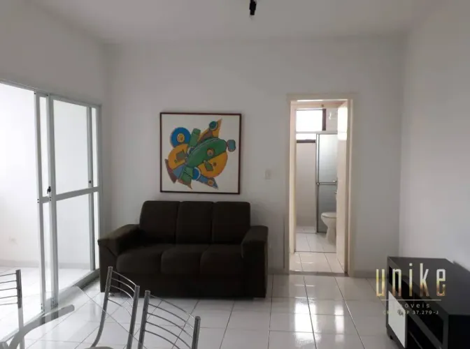 Apartamento com 1 dormitório/quarto para alugar, 45 m² por R$ 3.300/mês - Vila Adyana - Sã