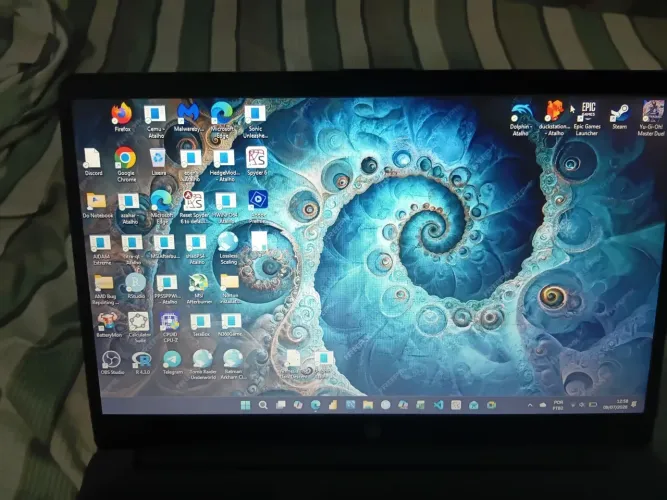 Notebook HP 256 G9 i3-1215U (i3 de 12ª Geração)16GB ram 256GB SSD 15,6 - Windows 11