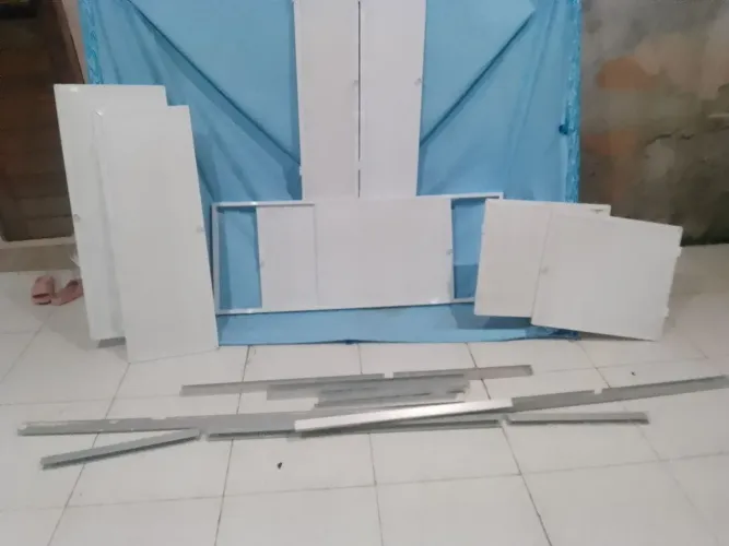 Venda portas de alumínio com PVC