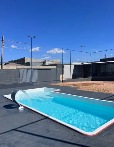 Piscina com hidráulico e elétrico 7 mts