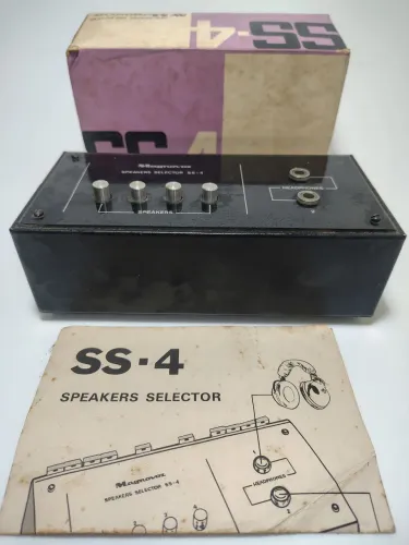 Seletor de Caixas de Som Magnovoz SS-4 ( Não Testado )