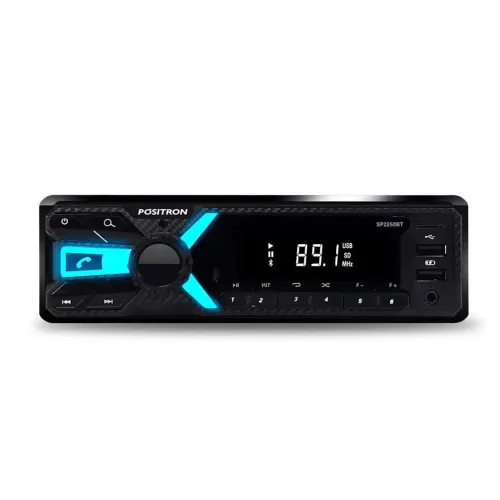 Aparelho de Som Pósitron SP2250BT Bluetooth USB Rádio - Excelente Estado