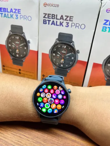 Zeblaze Btalk 3 pro original. À prova d'agua. Lacrado. Conexão com whatsapp, atendeLigação