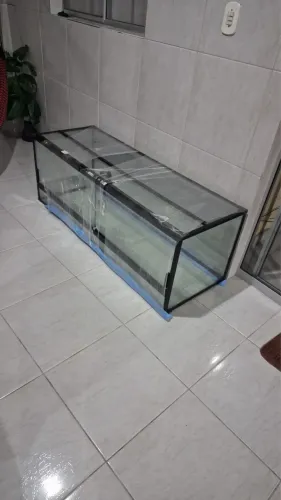 Terrario de vidro para Repteis