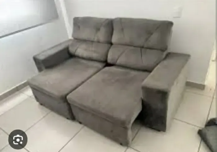Jogo de sofa retrati reclinavel