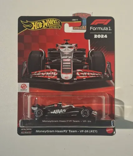 Hot Wheels F1 Formula 1 Haas #27 2024 JBM22 - Premium