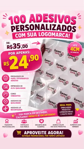 Adesivos personalizados