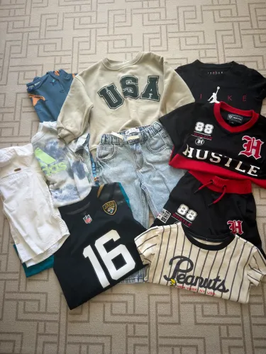 Lote de roupas infantil masculino 2 a 3 anos - 10 peças - Zara, Nike, Adidas, Milon