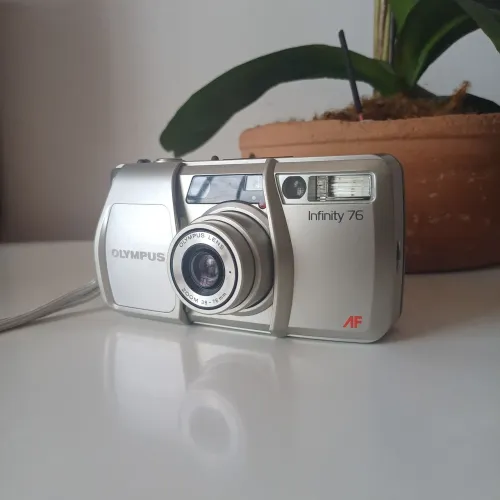 Câmera Fotográfica Analógica Olympus Infinity 76