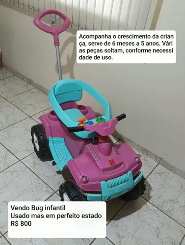 Bug infantil perfeito