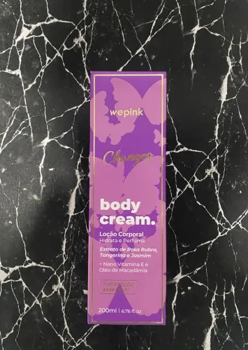 Wepink Changes Body Cream 200ml - Loção Corporal Hidratante e Perfumada